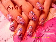 Zselés  körmök Katától