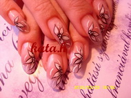 Zselés  körmök Katától