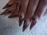 3 D-s zselés díszítéssel.