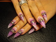 Best Nails - Színes zselés díszítés