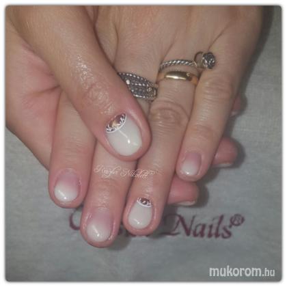 Nail Artist S Pictures Reszler Nikolett Baby Boomer Gel Nail Pictures