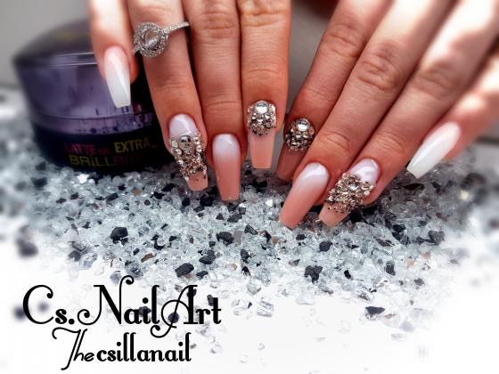 Nail Artist S Pictures Cs Nailart Babyboomer Gel Nail Pictures