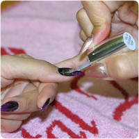 Best Nails - Apply CrystaLac Clear to get an exteremely high shine.