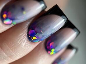 Glitter ombre