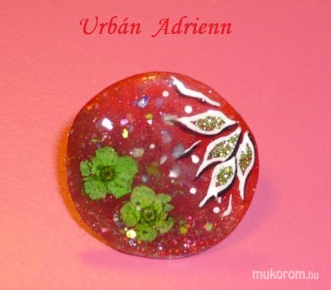 Urbán Adrienn - piros gyűrű zöld szárított virággal - 2011-03-20 22:25