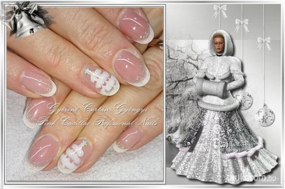 Gyöngyi Györené Csertán - Christmas nail - 2016-01-07 21:25