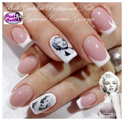 Gyöngyi Györené Csertán - Marilyn Monroe nail art - 2018-03-03 10:11