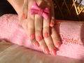 Neonpink crystalac