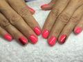 Neon pink es ombre