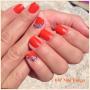 Shellac Narancs strasszokkal