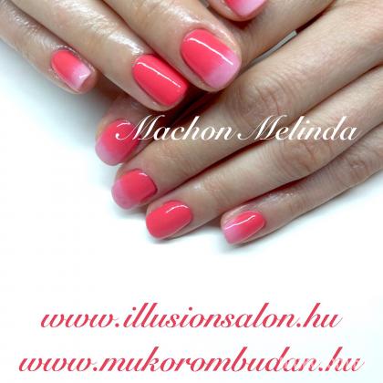 Machon Melinda (Illusion Körömszalon) - Pink Ombre - 2016-06-09 23:39
