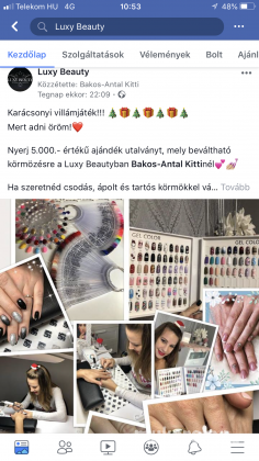 Bakos-Antal Kitti - Játszatok a Luxy Beautyval a Facebookon - 2018-12-06 11:07