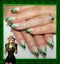 Green nails