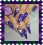 Purple nail