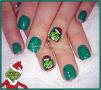 Grinch nail