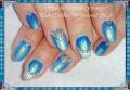 Blue nail