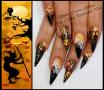 Halloween nail