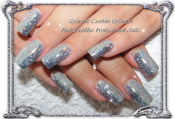 Gyöngyi Györené Csertán - Silver nails - 2013-07-02 22:03