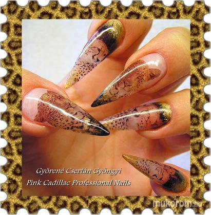 Gyöngyi Györené Csertán - Leopard nails - 2013-07-02 22:14