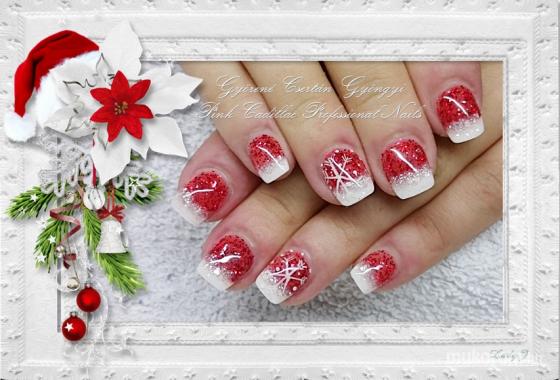 Gyöngyi Györené Csertán - Christmas nail - 2016-01-06 21:39