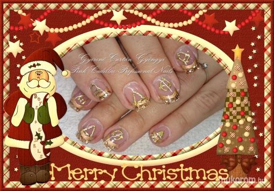 Gyöngyi Györené Csertán - Christmas nail - 2016-01-07 21:24