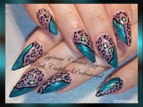 Gyöngyi Györené Csertán - Leopard nails - 2016-07-12 20:57