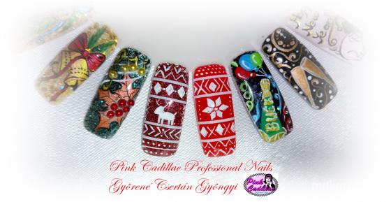 Gyöngyi Györené Csertán - Christmas nail art - 2018-12-30 20:42