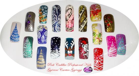 Gyöngyi Györené Csertán - Christmas nail art - 2018-12-30 20:44