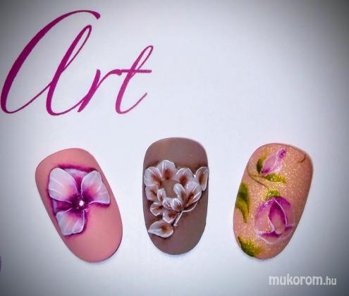 Gi' Nails Sopron (Csinosít-lak szépség stúdió) - 3D hatású virágok - 2020-06-16 12:42