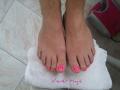 Pink lábak