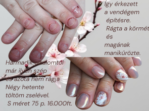 Rágott körömre építés