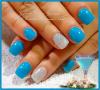 Blue nail