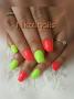 Summer neon nails