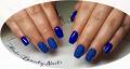 Daniella blue nails