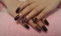 wild black nails