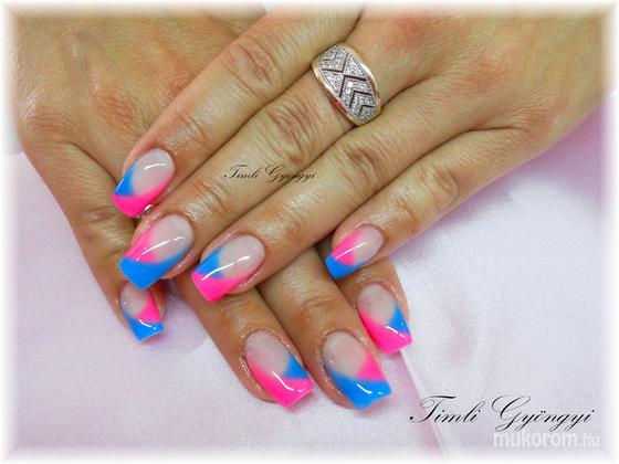 Timli Gyöngyi - Ismét neon rózsaszín és kék  - 2012-06-23 22:46