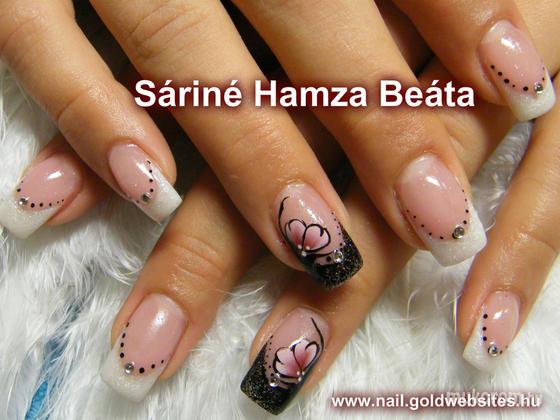 Sáriné Hamza Beáta (Baross Beauty Szalon) - fekete fehér - 2012-11-08 08:11