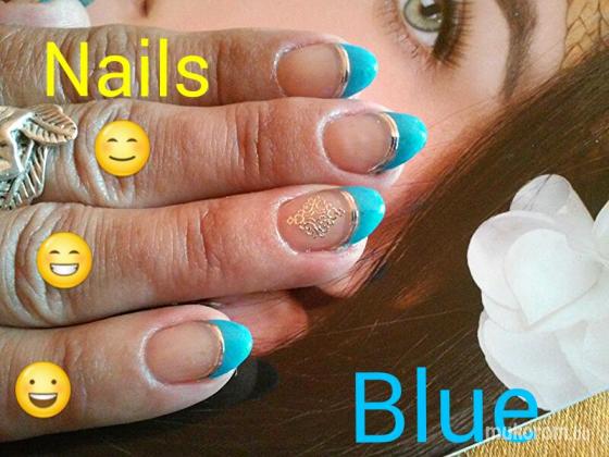 Hollo Gabriela - Blue Nails - 2015-04-23 21:43