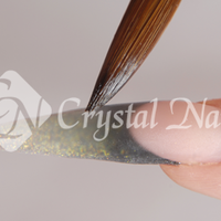 mukorom.hu - Crystal Nails Master Clear porral fedjük a köröm felületét és kialakítjuk a tartást biztosító "C" ívet.