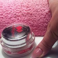 mukorom.hu - crystal nails cover pink körömágy hosszabítót használtam ezt azért tettem mert átmenetes körmöt akarok készíténi